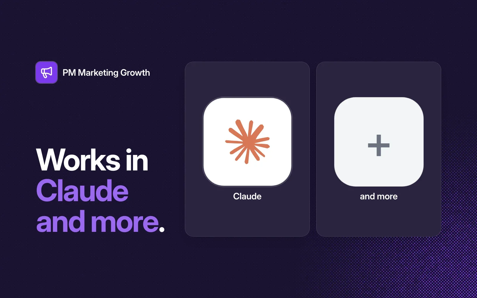 PM Marketing Growth works in Claude and more agents.