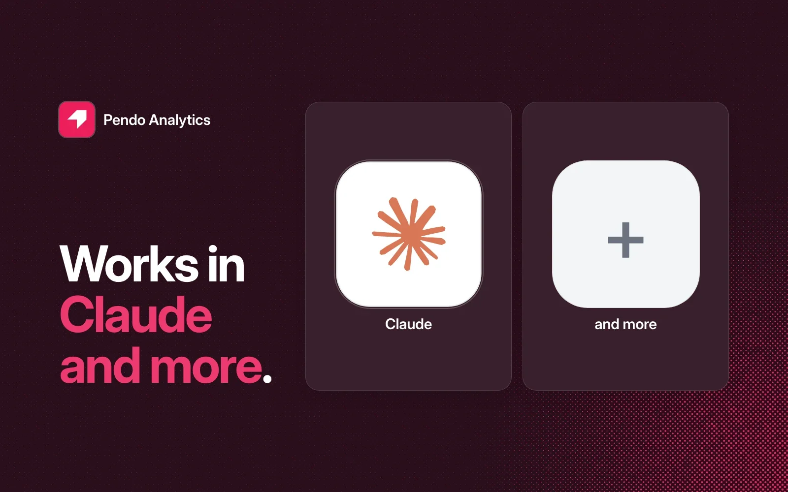 Pendo Analytics works in Claude and more agents.