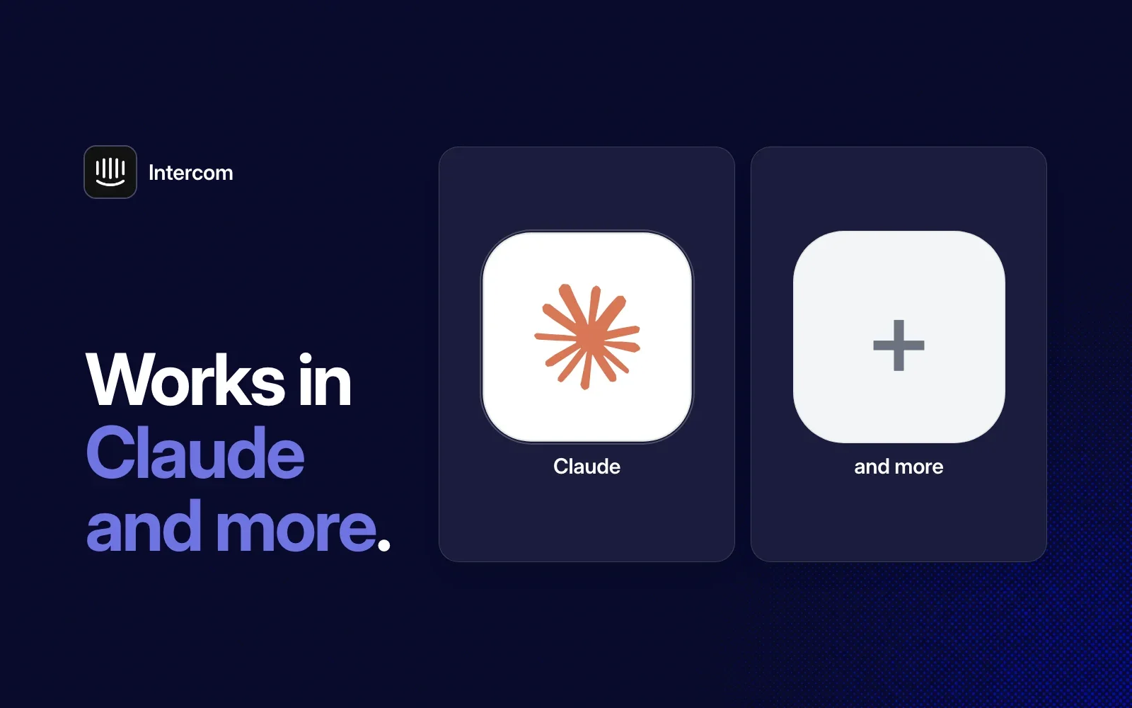 The Intercom plugin works in Claude and more agents.