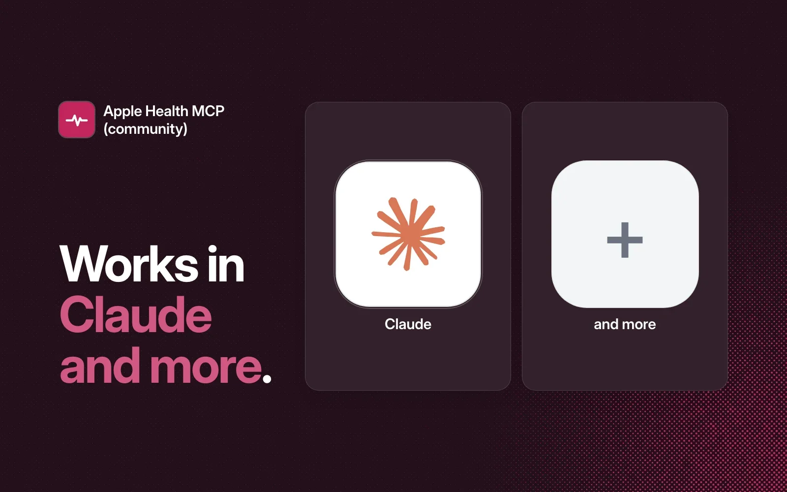 Works in Claude and more.