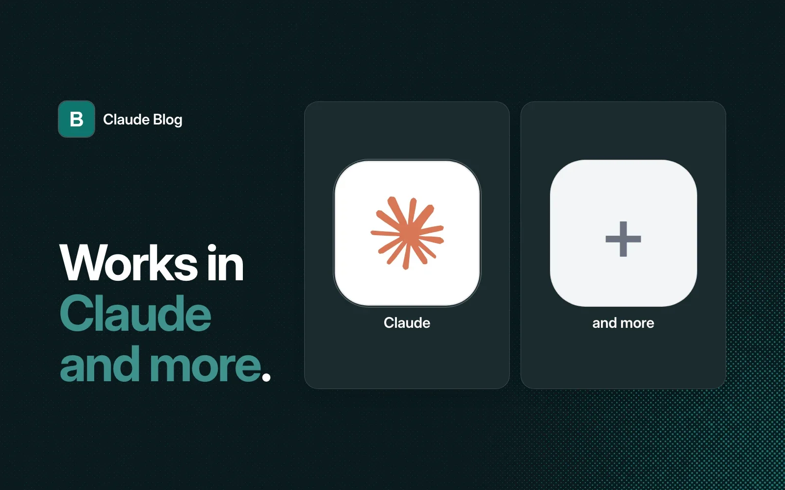 Claude Blog works in Claude and more agents.